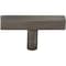 Jeffrey Alexander 2-1/4" Brushed Pewter Dominique Cabinet "T" Knob 845TL-BNBDL - alternate 4